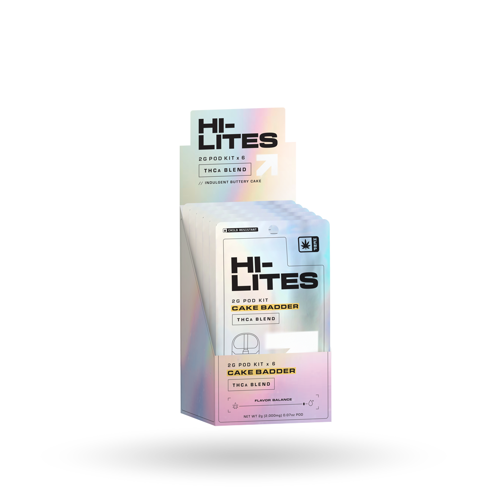 Hi-Lites - 2g THCA Blend Pod Kits (6ct Box)