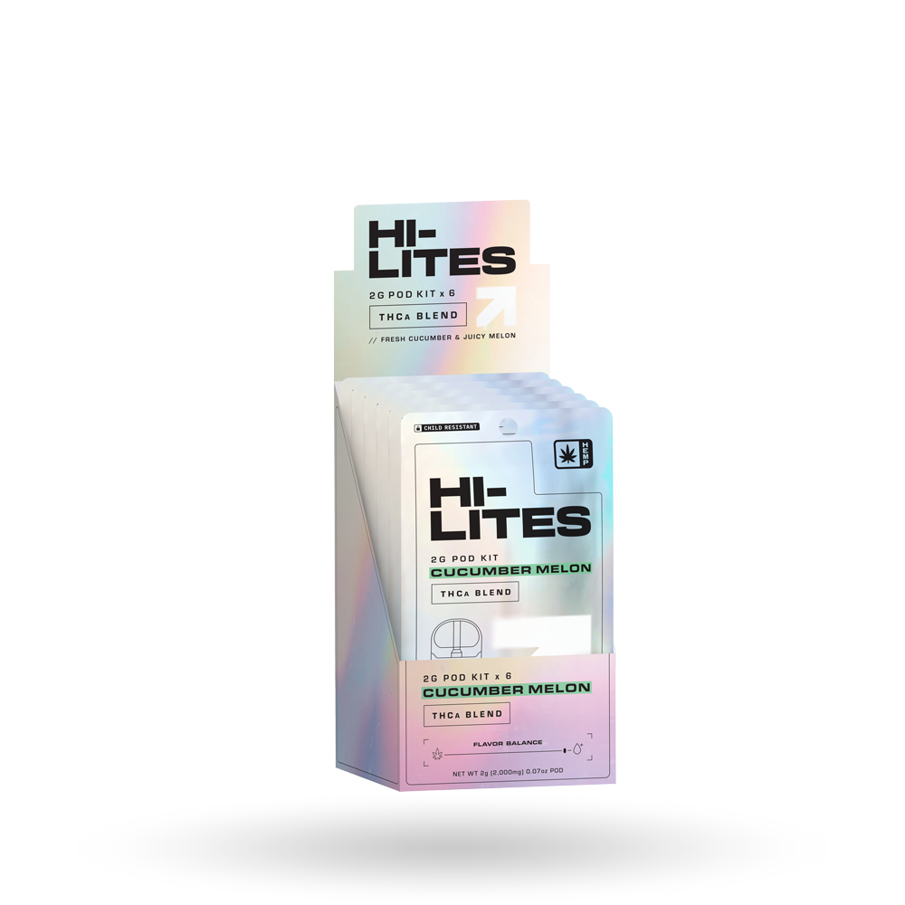Hi-Lites - 2g THCA Blend Pod Kits (6ct Box)