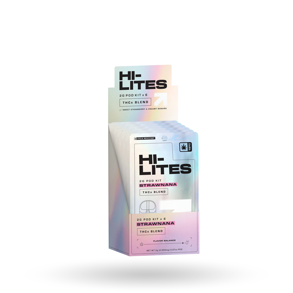 Hi-Lites - 2g THCA Blend Pod Kits (6ct Box)