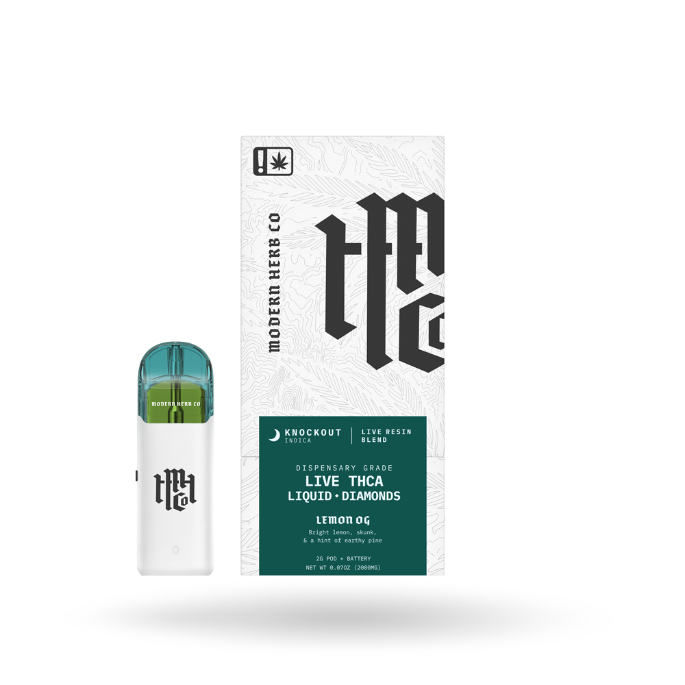 Modern Herb Co - 2g Live THCA Liquid Diamonds Pod Kit (6ct Box)
