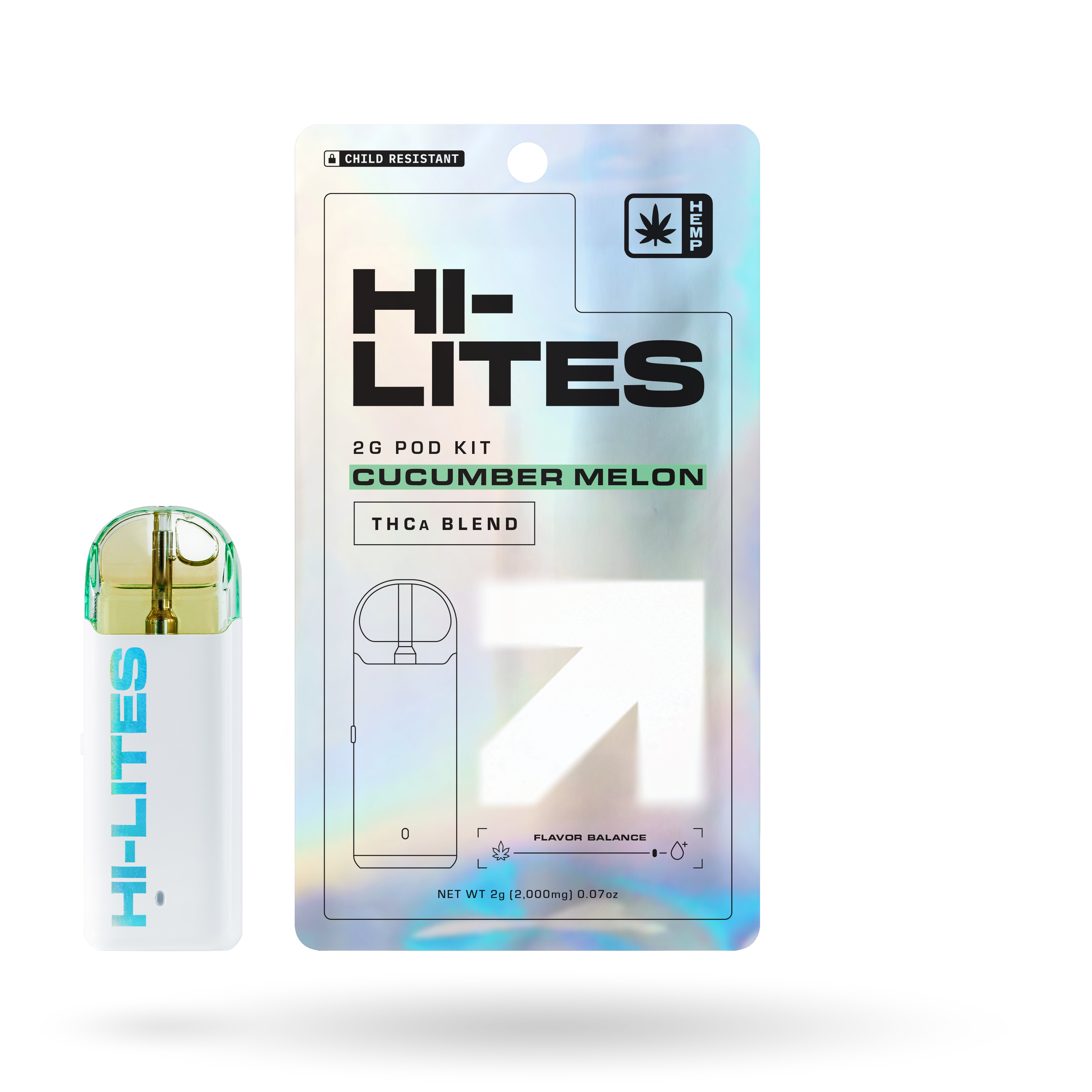 Hi-Lites - 2g THCA Blend Pod Kits (6ct Box)