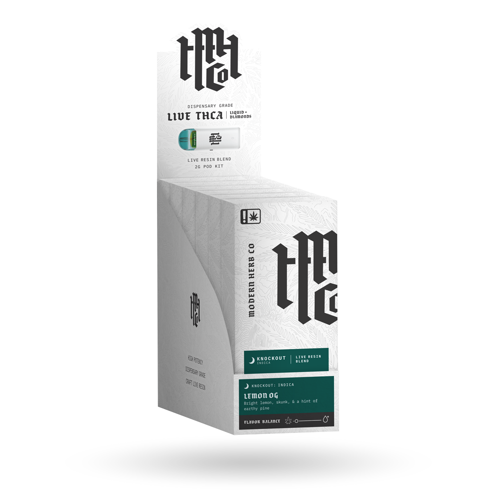 Modern Herb Co - 2g Live THCA Liquid Diamonds Pod Kit (6ct Box)