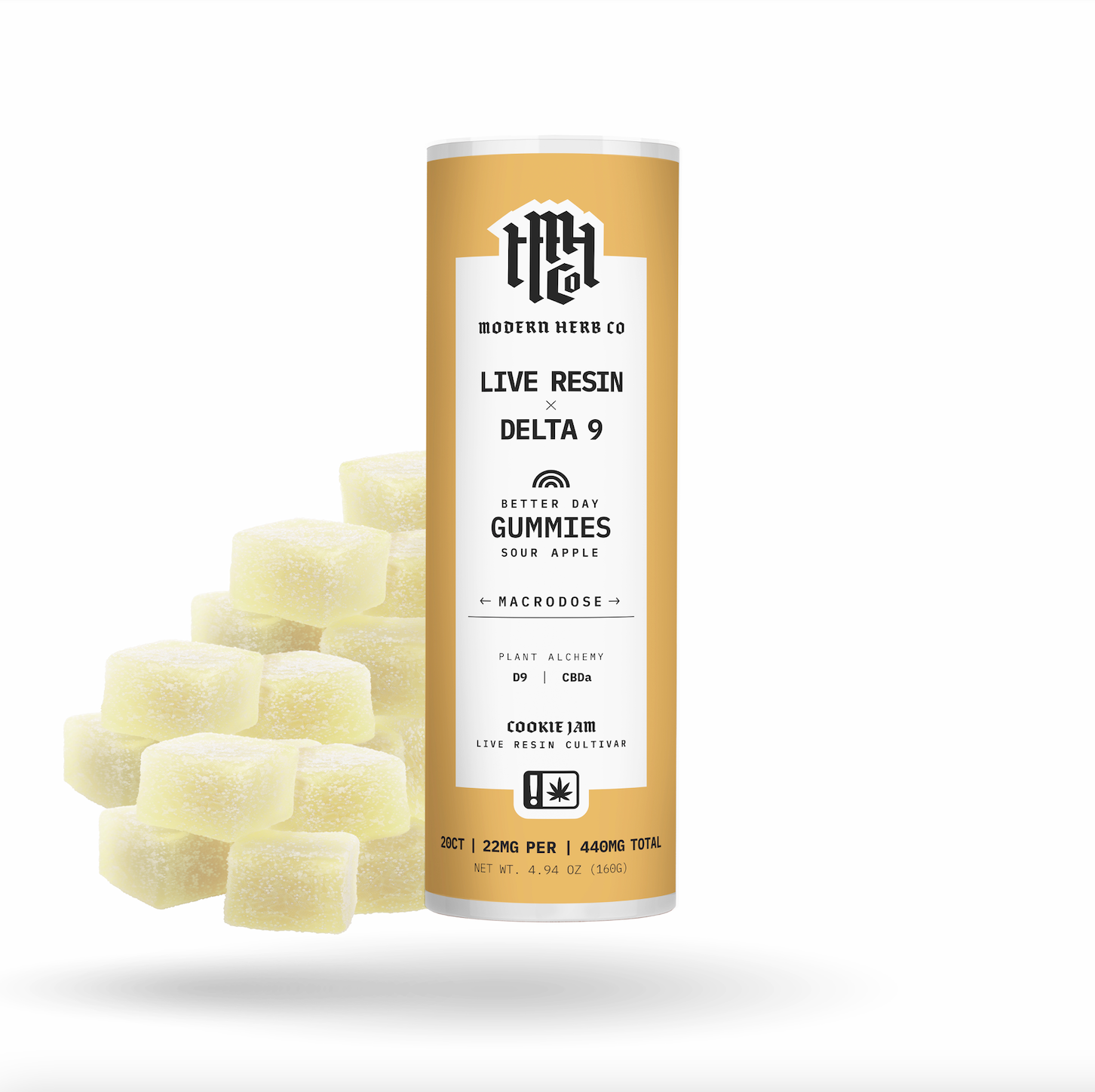 Modern Herb Co - 20mg Live Resin D9 Gummies (6ct Box)