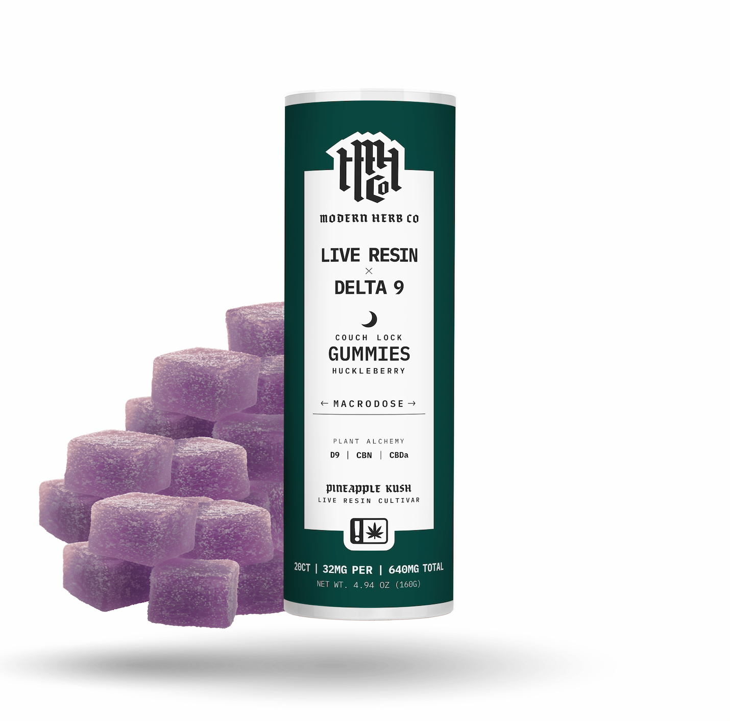 Modern Herb Co - 20mg Live Resin D9 Gummies (6ct Box)