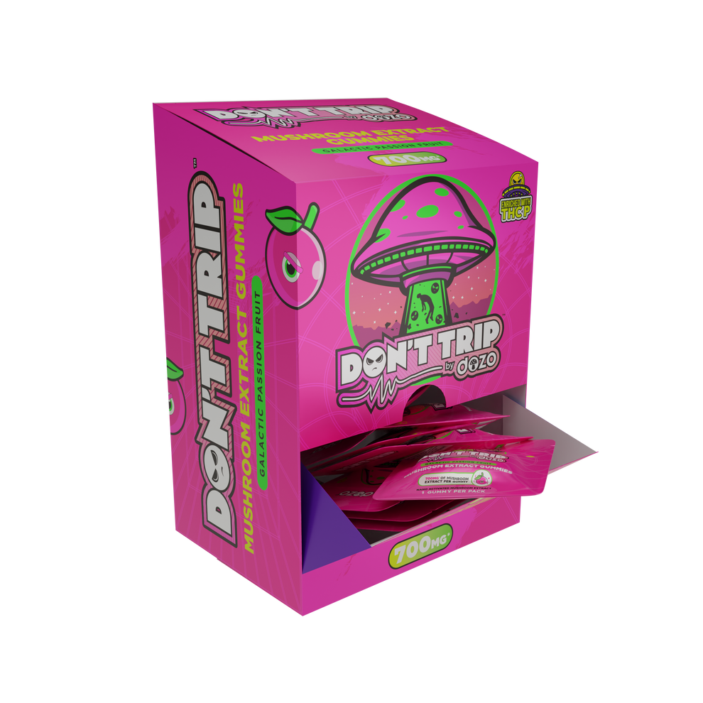 Don't Trip by Dozo - 1ct. 700mg Amanita Muscaria Mushroom Gummies Gravity Feeder - (25ct.)