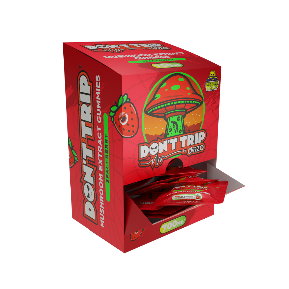 Don't Trip by Dozo - 1ct. 700mg Amanita Muscaria Mushroom Gummies Gravity Feeder - (25ct.)