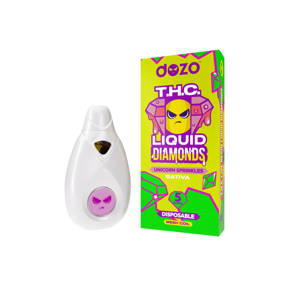 Dozo - 5g THCA Liquid Diamonds Disposable (5ct. Display)