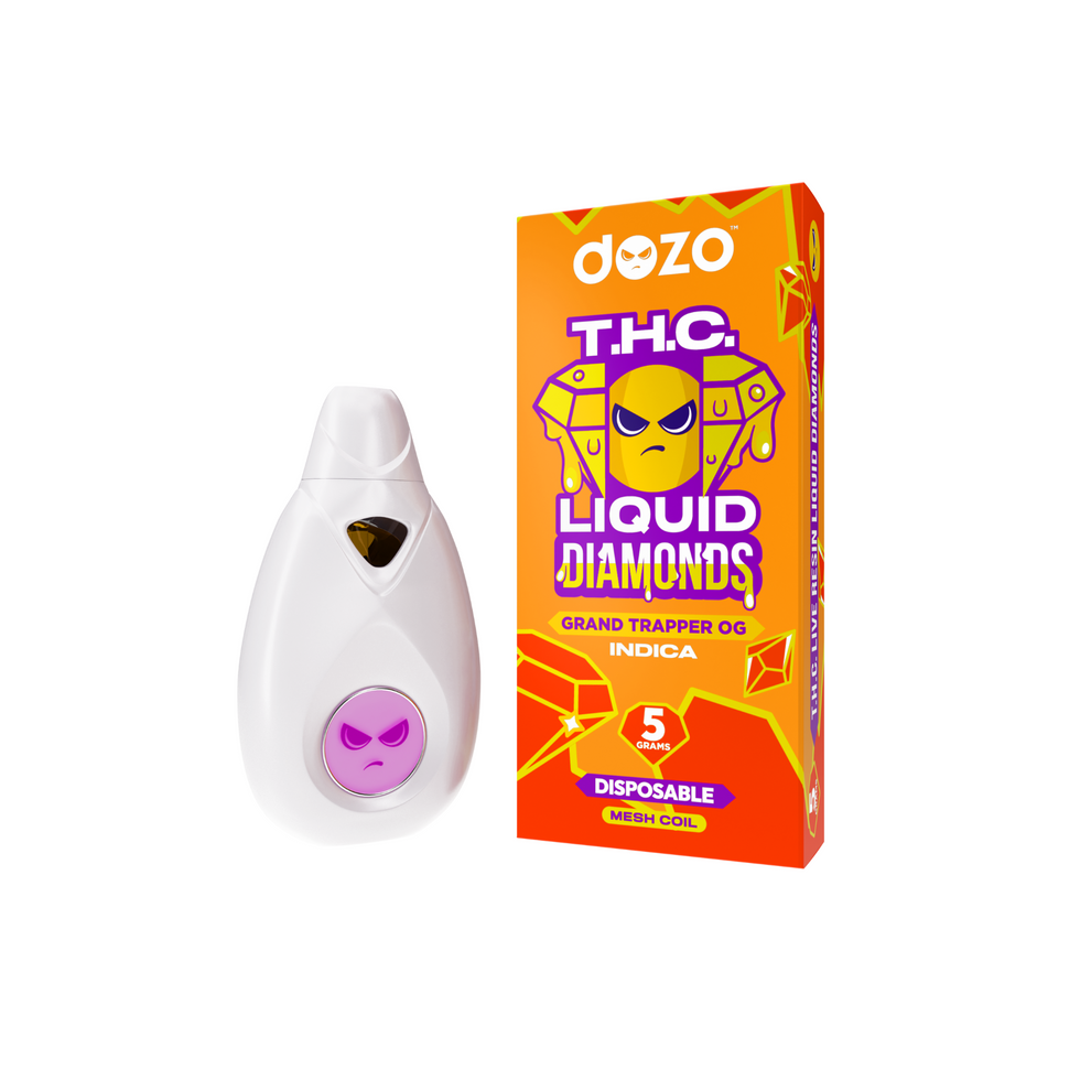 Dozo - 5g THCA Liquid Diamonds Disposable (5ct. Display)
