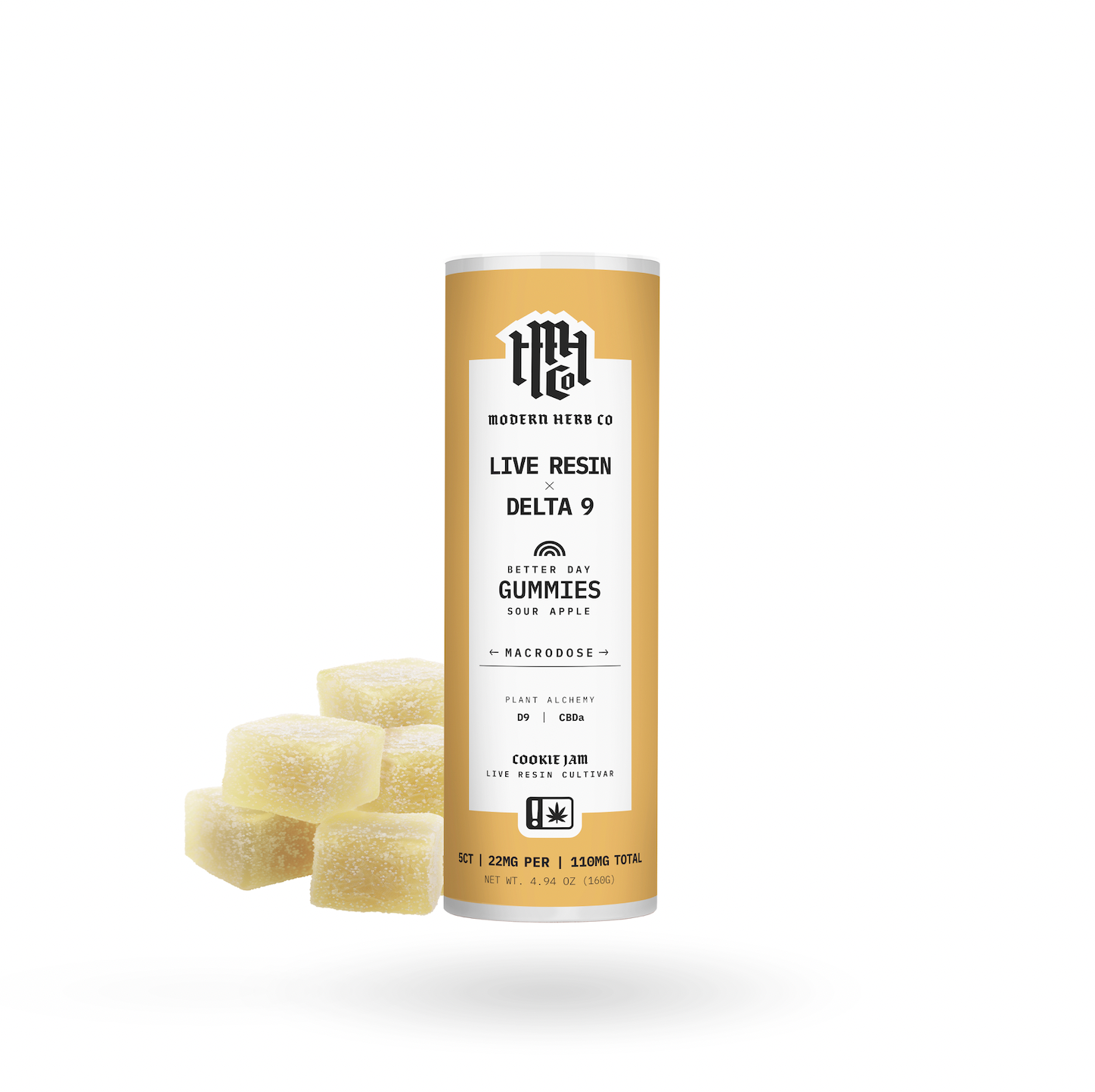 Modern Herb Co - 20mg Live Resin D9 Gummies (6ct Box)