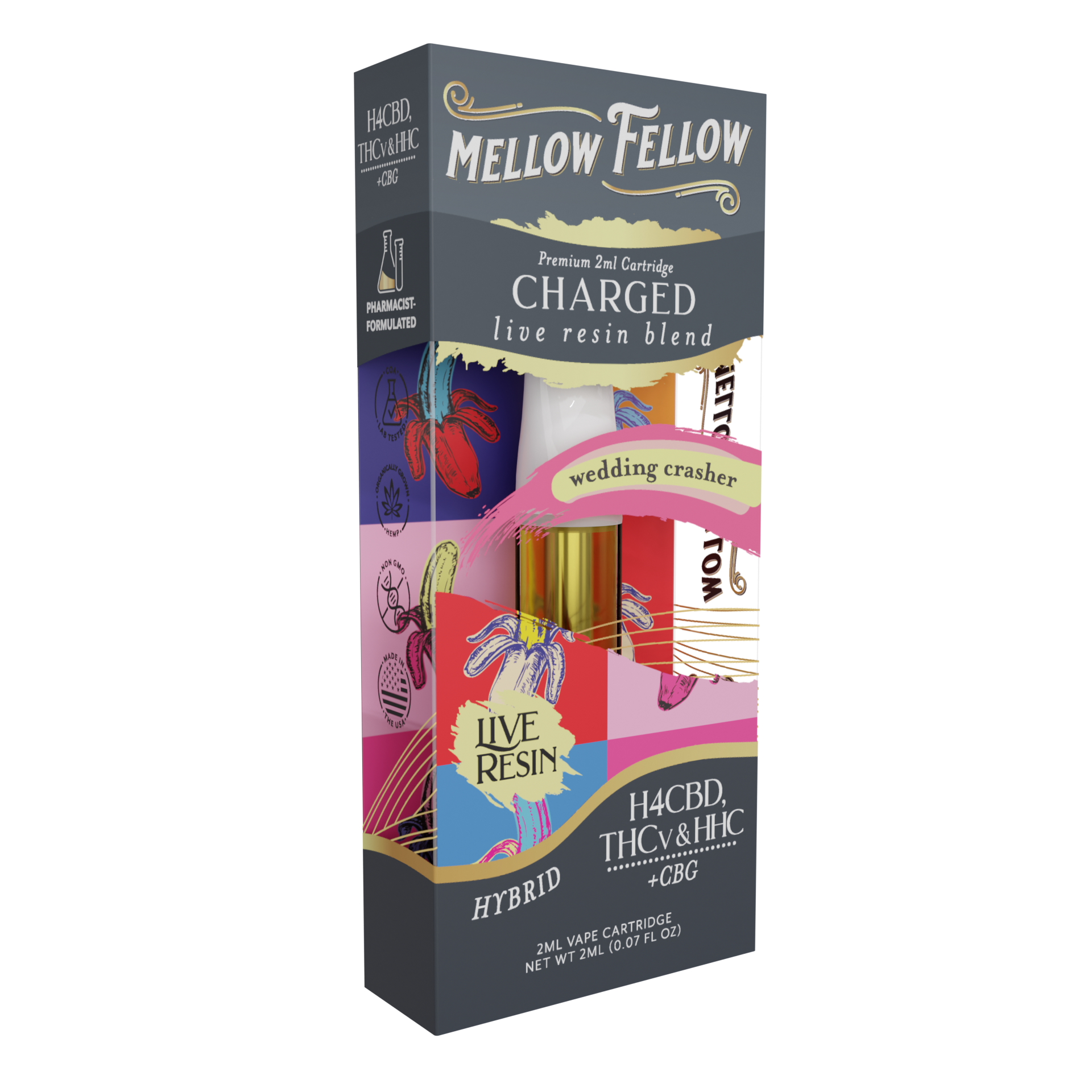 Live Resin Charged Blend (Wedding Crasher) 2ML Cartridge 6ct.