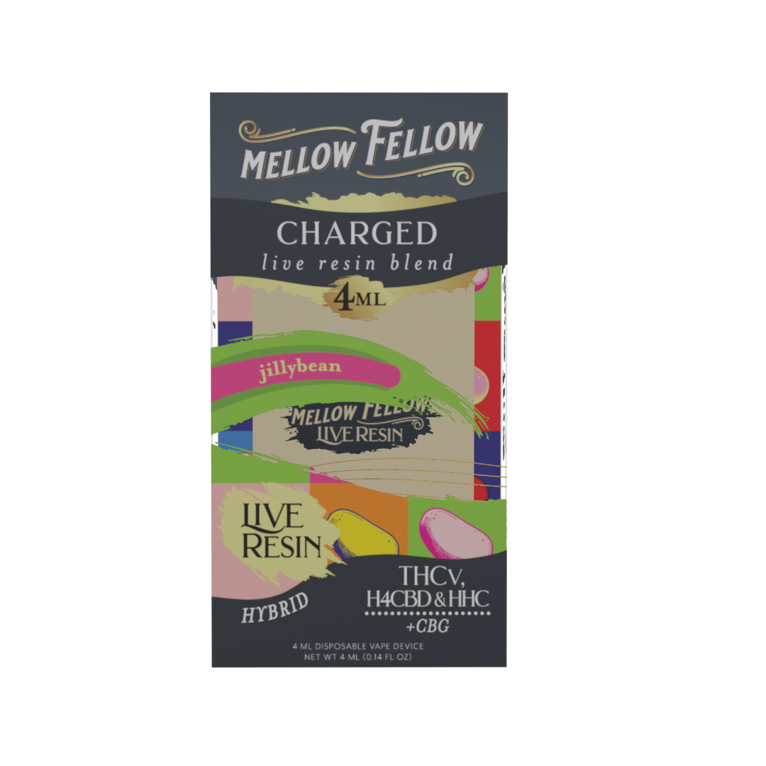 Live Resin Charged Blend 4ML Disposable Vape 6ct.