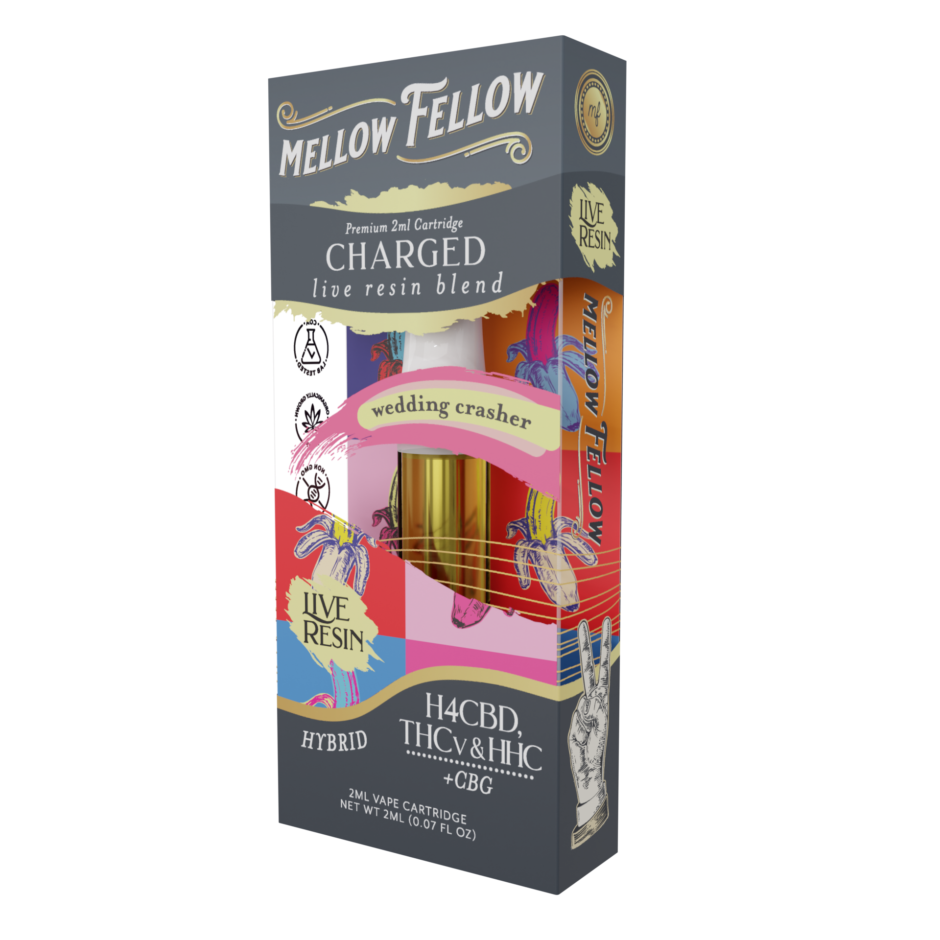 Live Resin Charged Blend (Wedding Crasher) 2ML Cartridge 6ct.