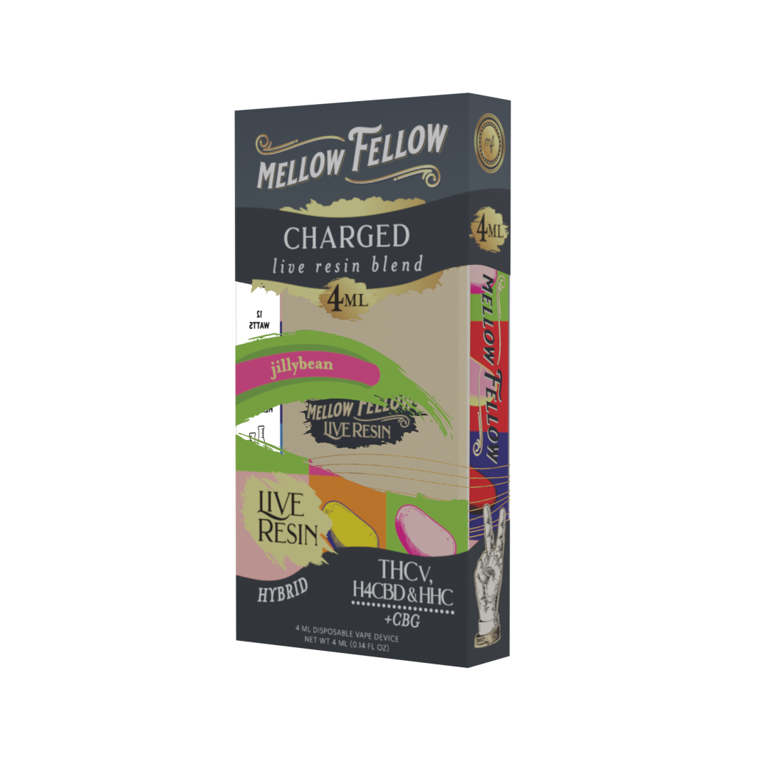 Live Resin Charged Blend 4ML Disposable Vape 6ct.