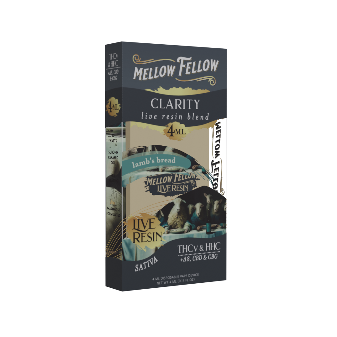 Live Resin Clarity Blend 4ML Disposable Vape 6ct.
