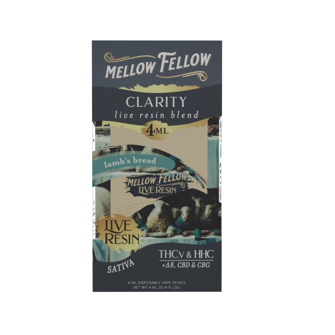 Live Resin Clarity Blend 4ML Disposable Vape 6ct.