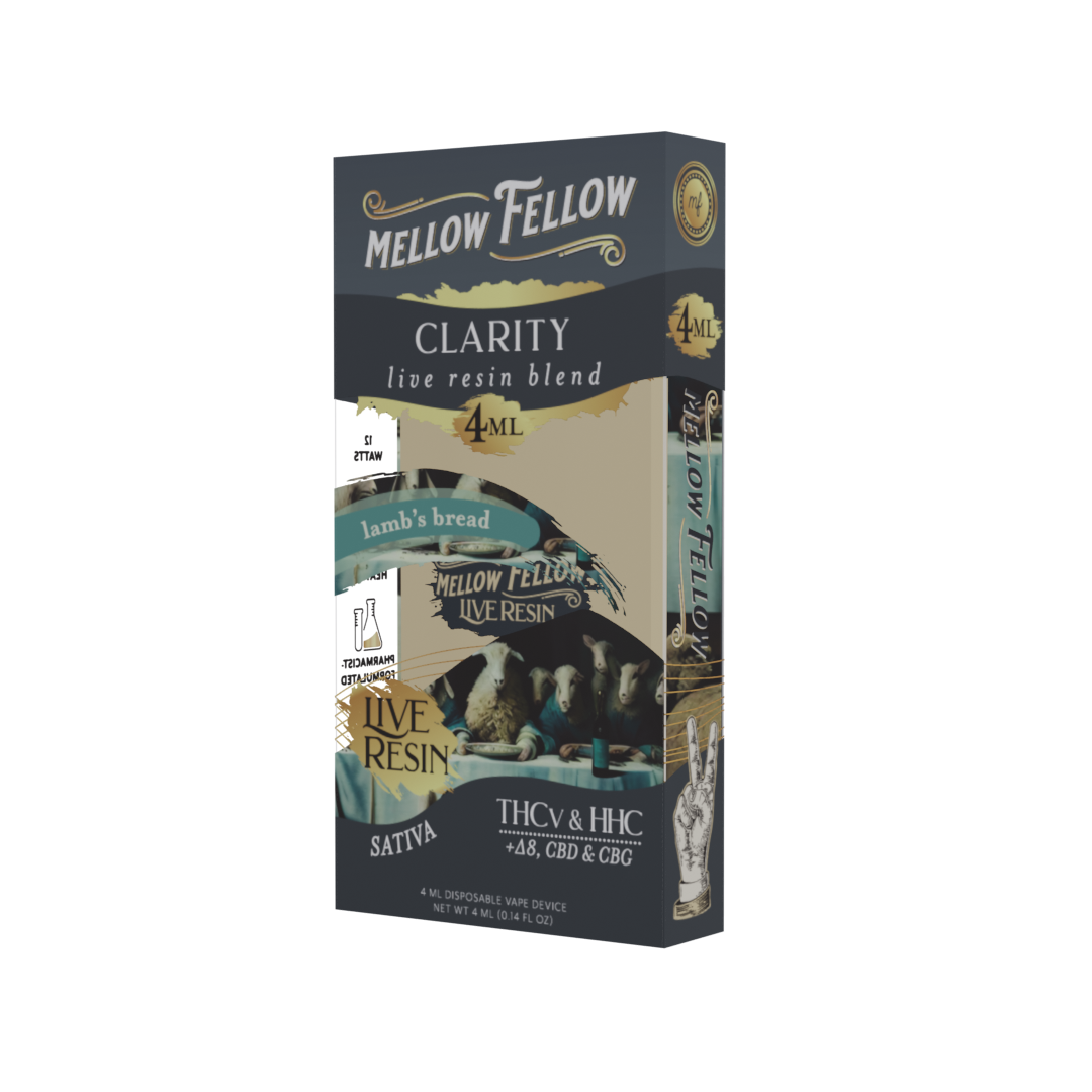 Live Resin Clarity Blend 4ML Disposable Vape 6ct.
