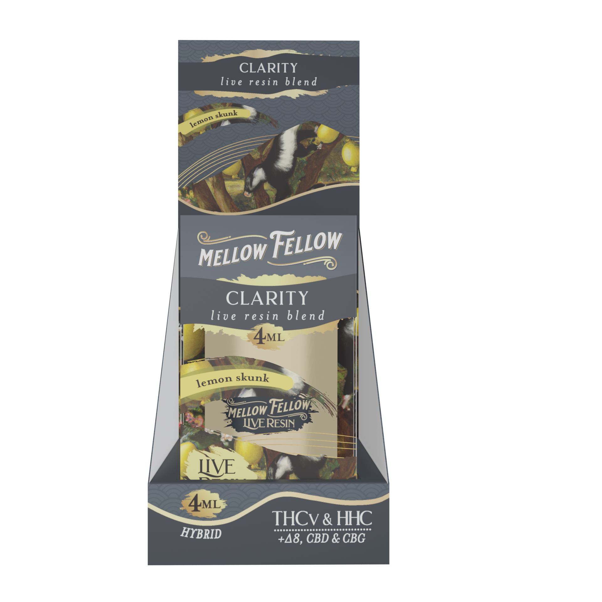 Live Resin Clarity Blend 4ML Disposable Vape 6ct.