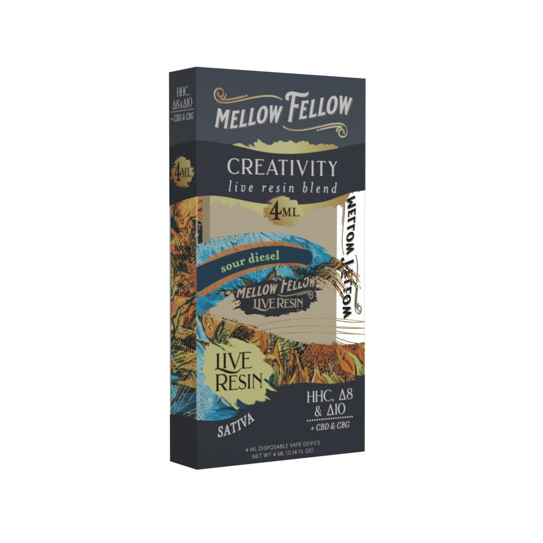 Live Resin Creativity Blend 4ML Disposable Vape 6ct.