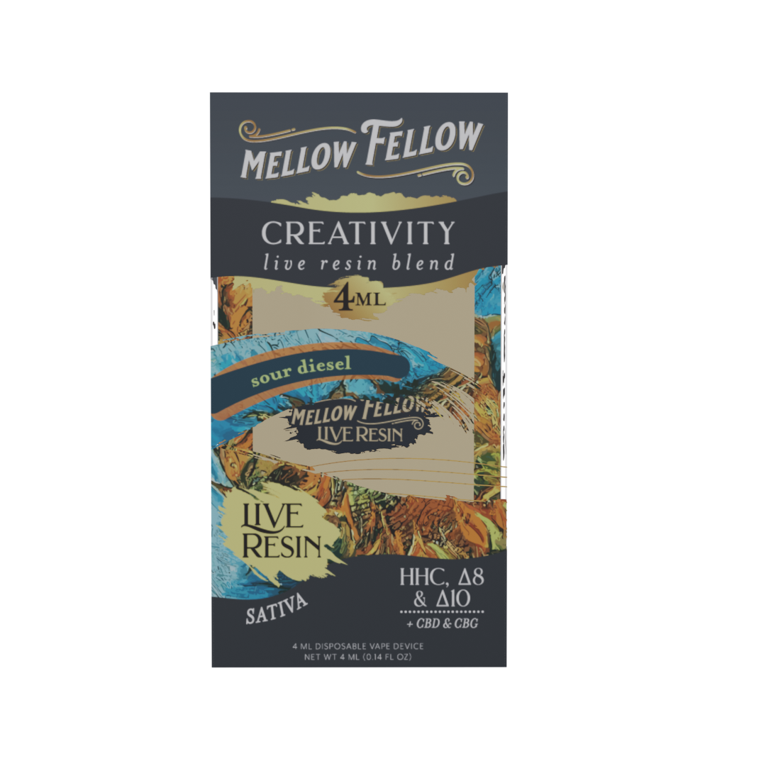 Live Resin Creativity Blend 4ML Disposable Vape 6ct.