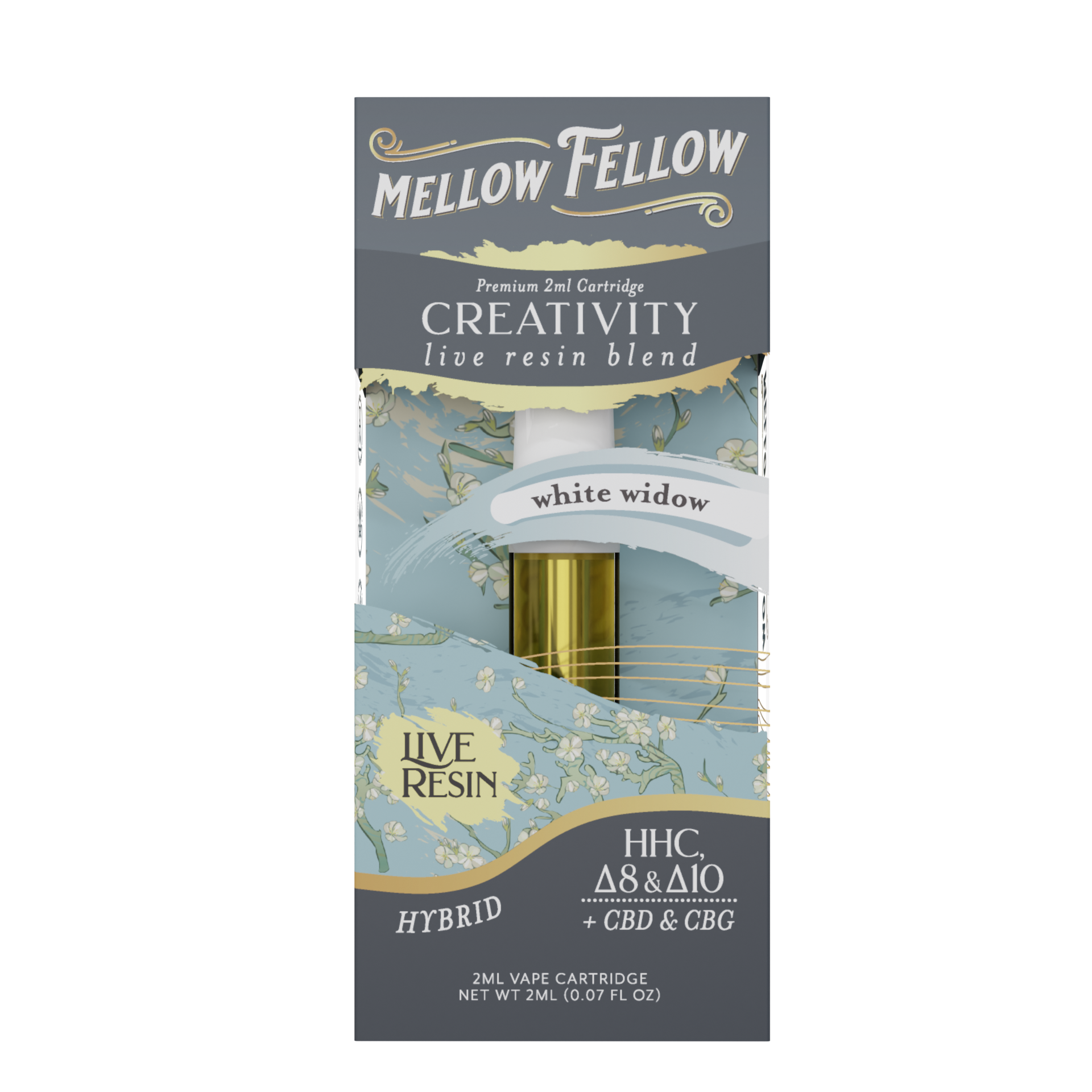 Live Resin Creativity Blend (White Widow) 2ML Cartridge 6ct.