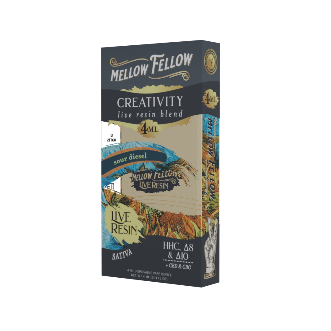 Live Resin Creativity Blend 4ML Disposable Vape 6ct.