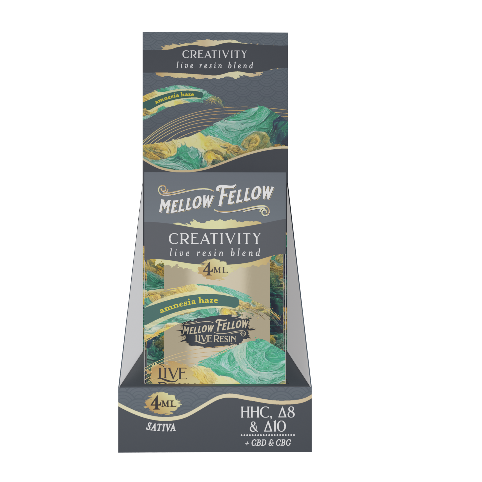 Live Resin Creativity Blend 4ML Disposable Vape 6ct.
