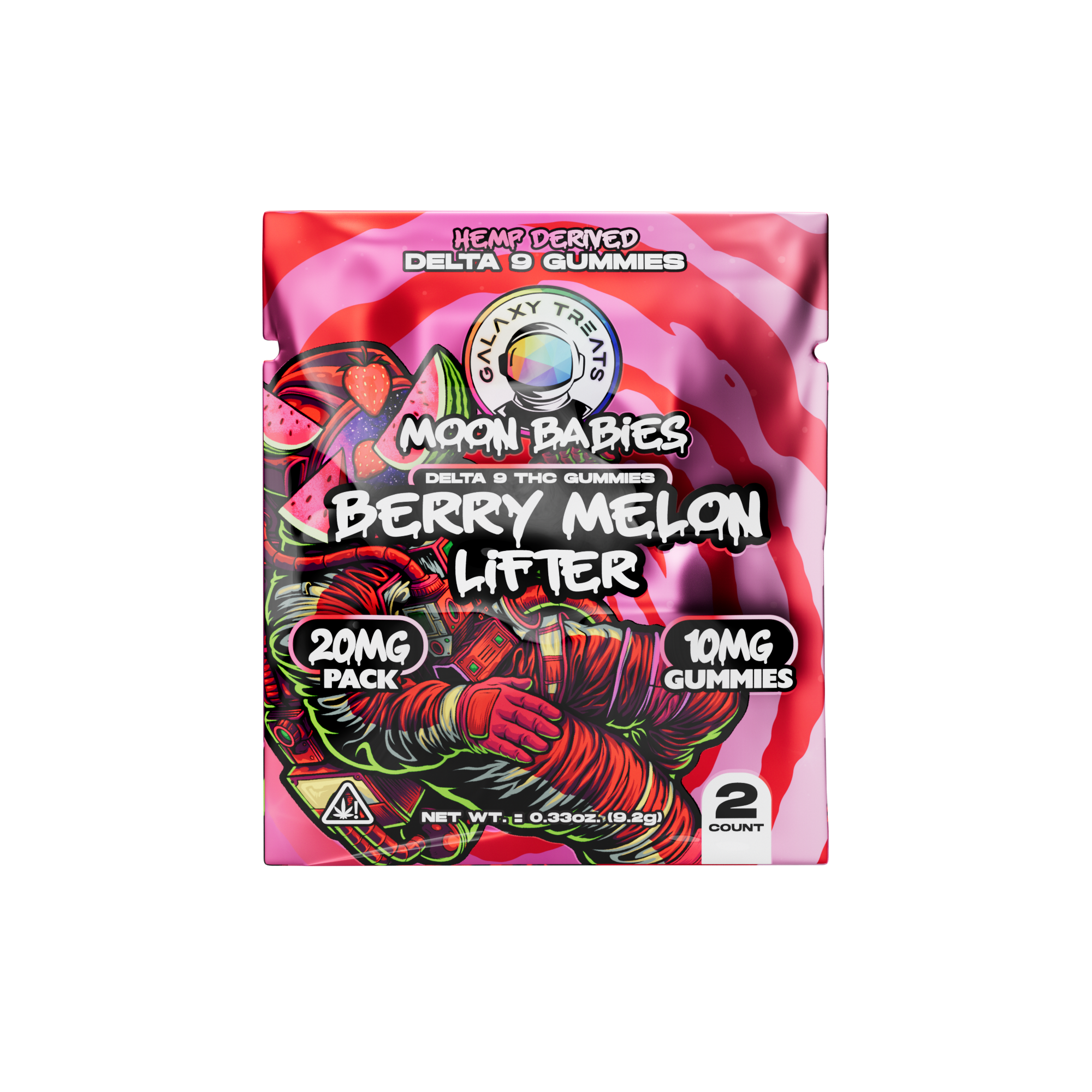 Galaxy Treats - Delta-9 Moon Babies Gravity Feeder - 1,000mg (50ct.)