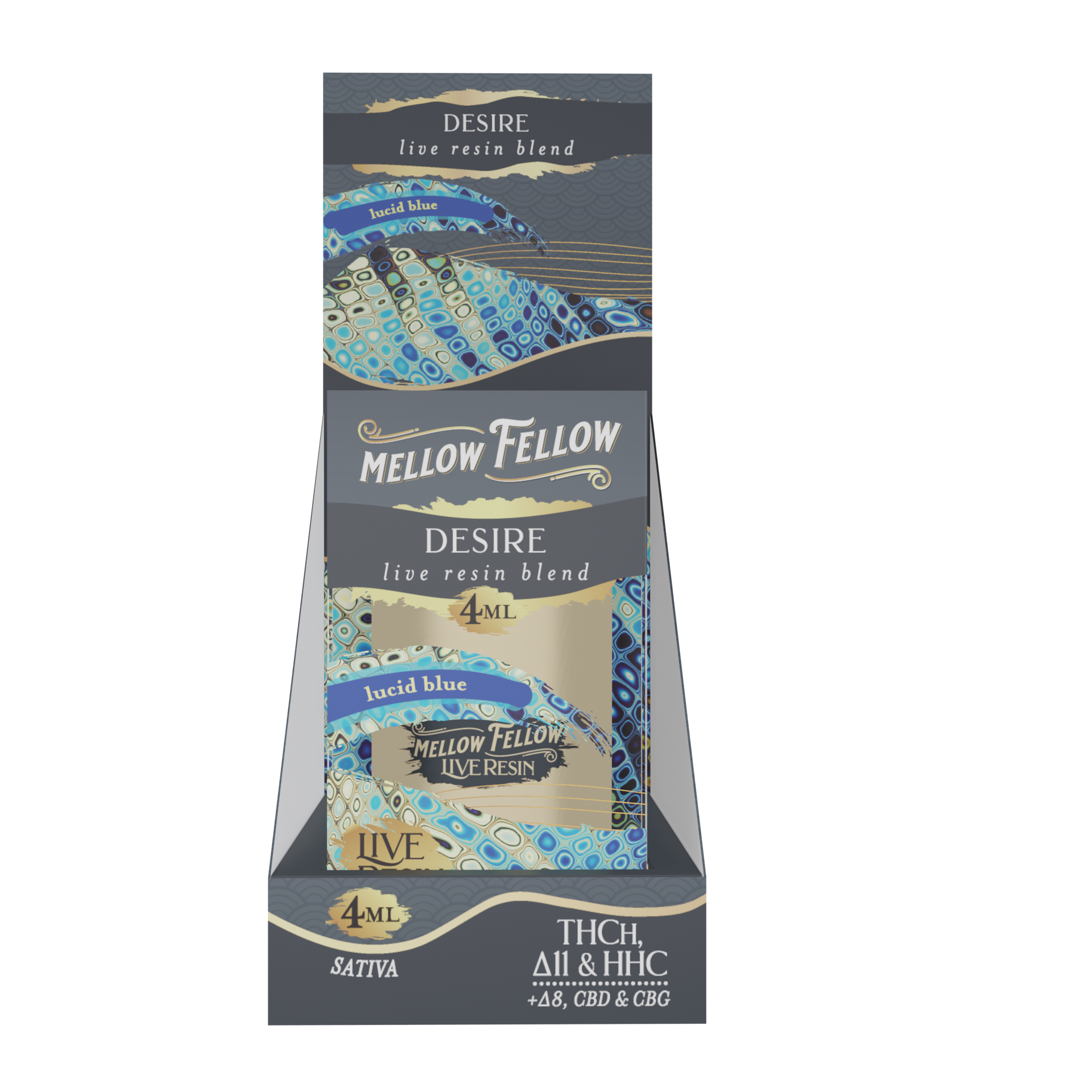 Live Resin Desire Blend 4ML Disposable Vape 6ct.