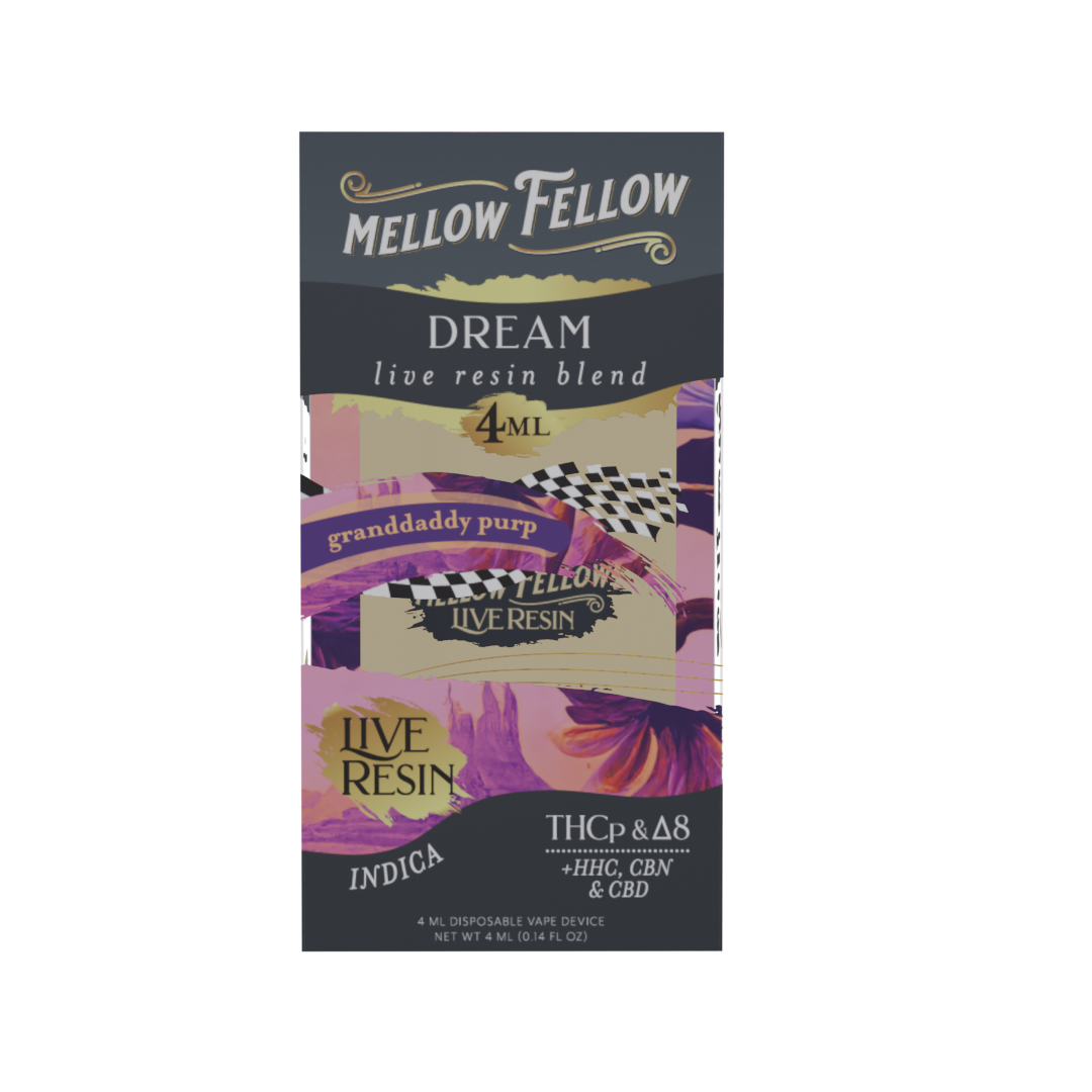 Live Resin Dream Blend 4ML Disposable Vape 6ct.