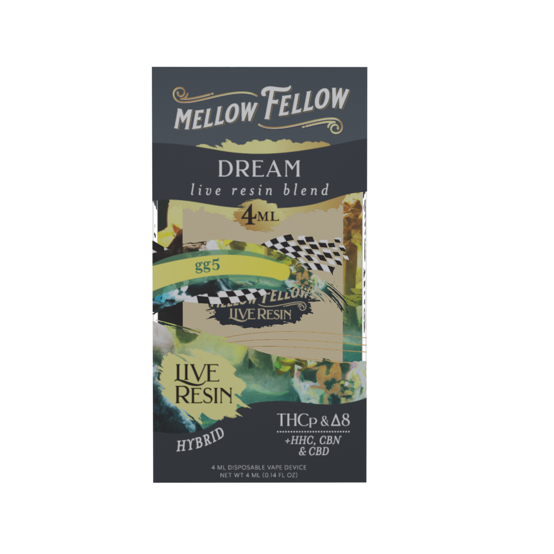 Live Resin Dream Blend 4ML Disposable Vape 6ct.
