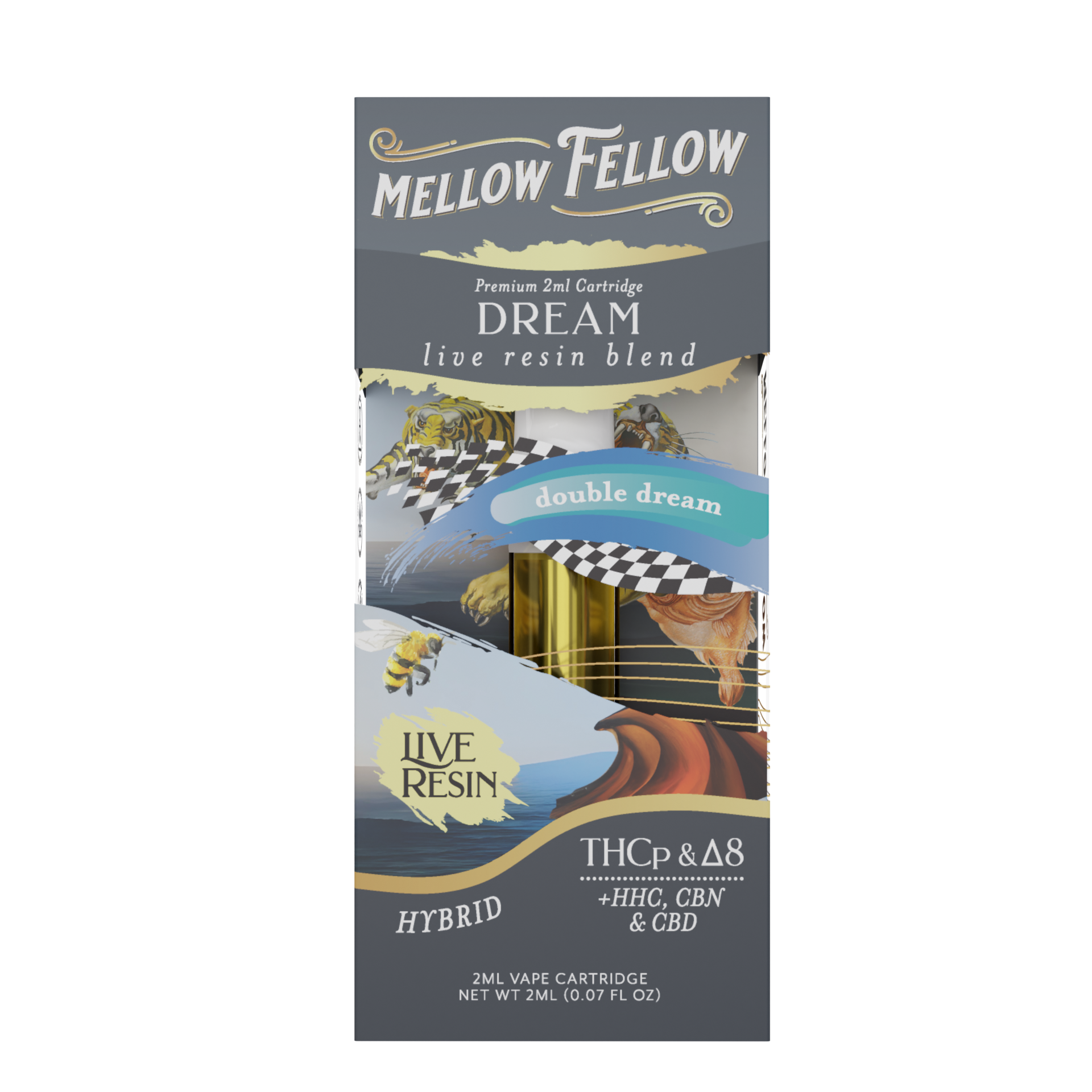 Live Resin Dream Blend (Double Dream) 2ML Cartridge 6ct.