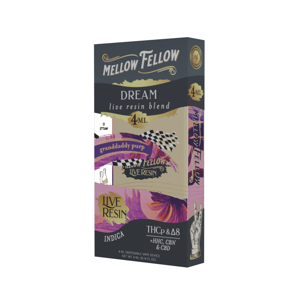 Live Resin Dream Blend 4ML Disposable Vape 6ct.