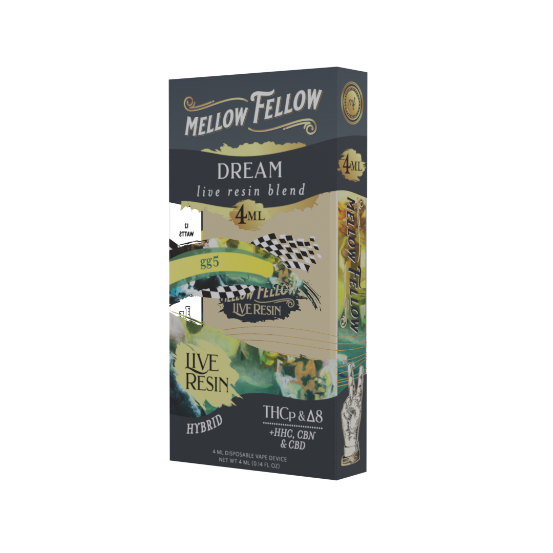 Live Resin Dream Blend 4ML Disposable Vape 6ct.