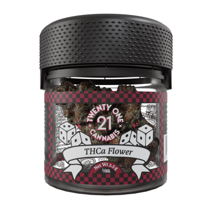 Twenty One Cannabis - THCA Flower - 3.5g Jar - 6ct. POP