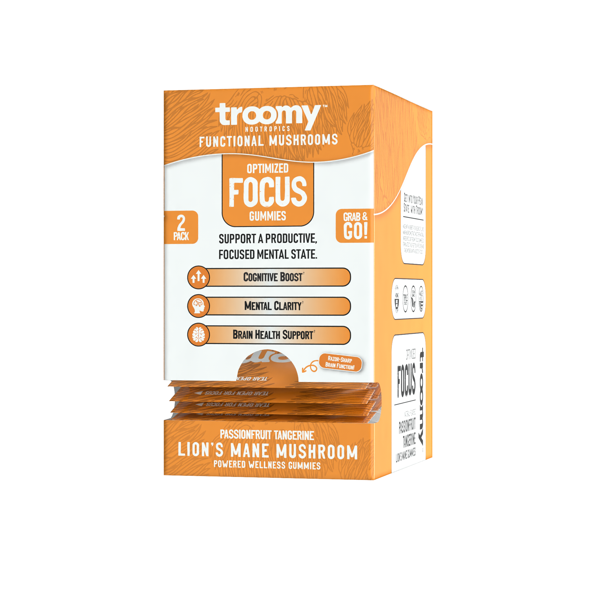 Troomy - 2ct. Nootropic Gummies Gravity Feeder (15ct)