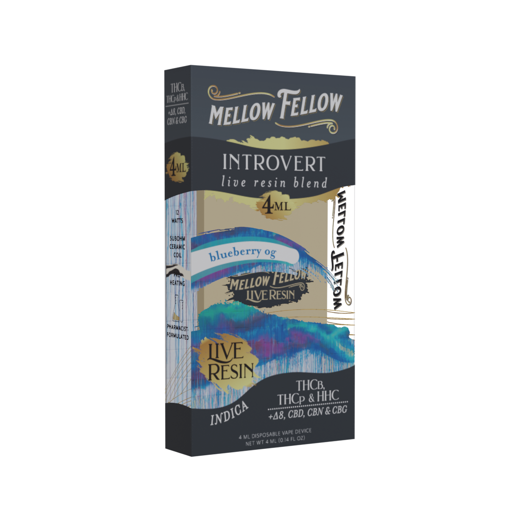 Live Resin Introvert Blend 4ML Disposable Vape 6ct.
