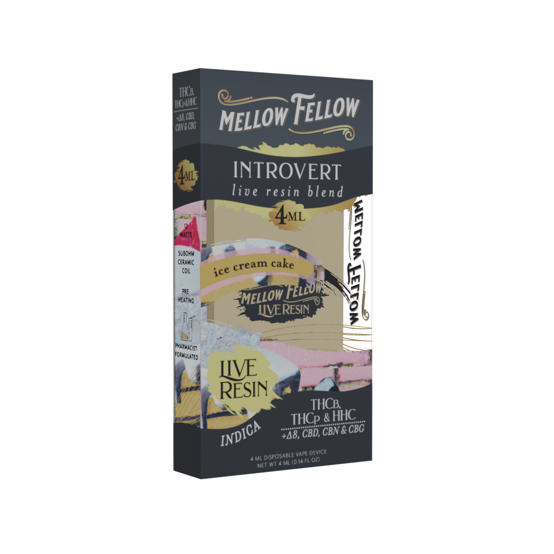 Live Resin Introvert Blend 4ML Disposable Vape 6ct.