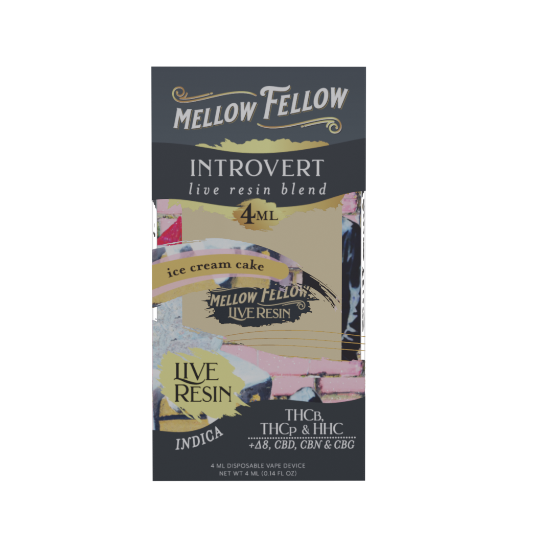 Live Resin Introvert Blend 4ML Disposable Vape 6ct.