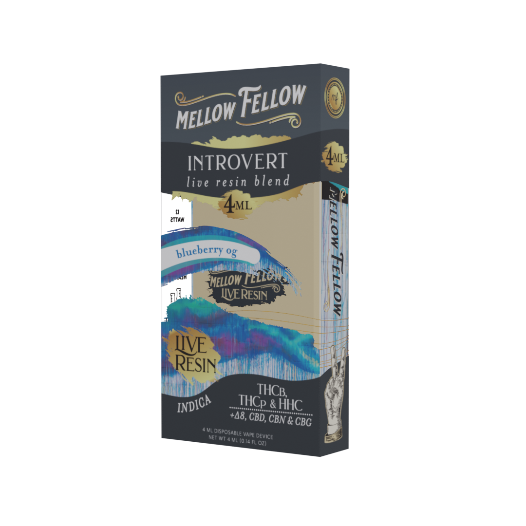 Live Resin Introvert Blend 4ML Disposable Vape 6ct.