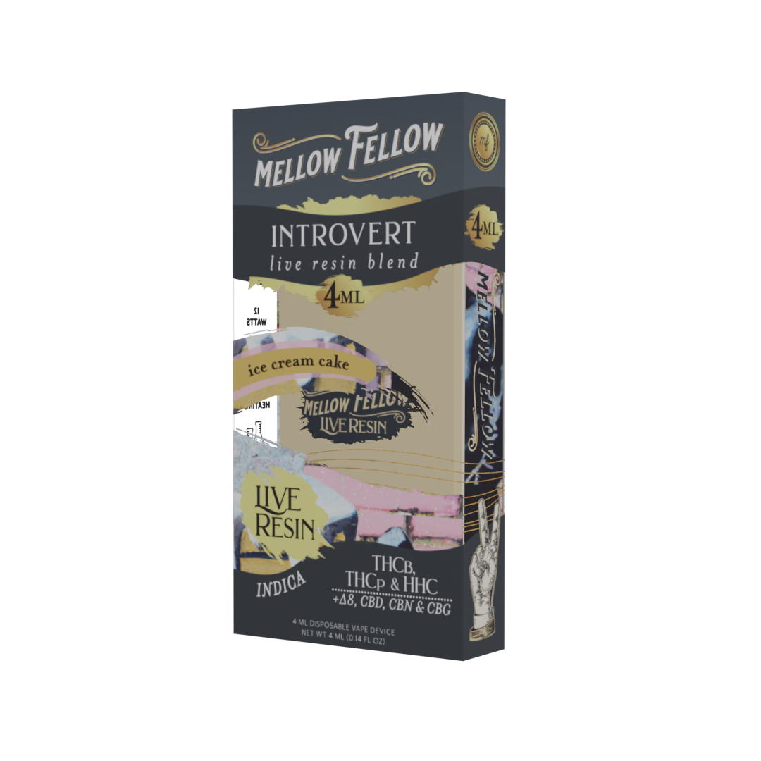 Live Resin Introvert Blend 4ML Disposable Vape 6ct.