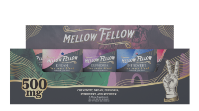 The Live Resin Boombox - 30 Assorted Cannabinoid Blend Gummy Bags - Mellow Fellow