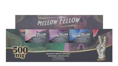 The Live Resin Boombox  - 30 Assorted Cannabinoid Blend Gummy Bags - Mellow Fellow