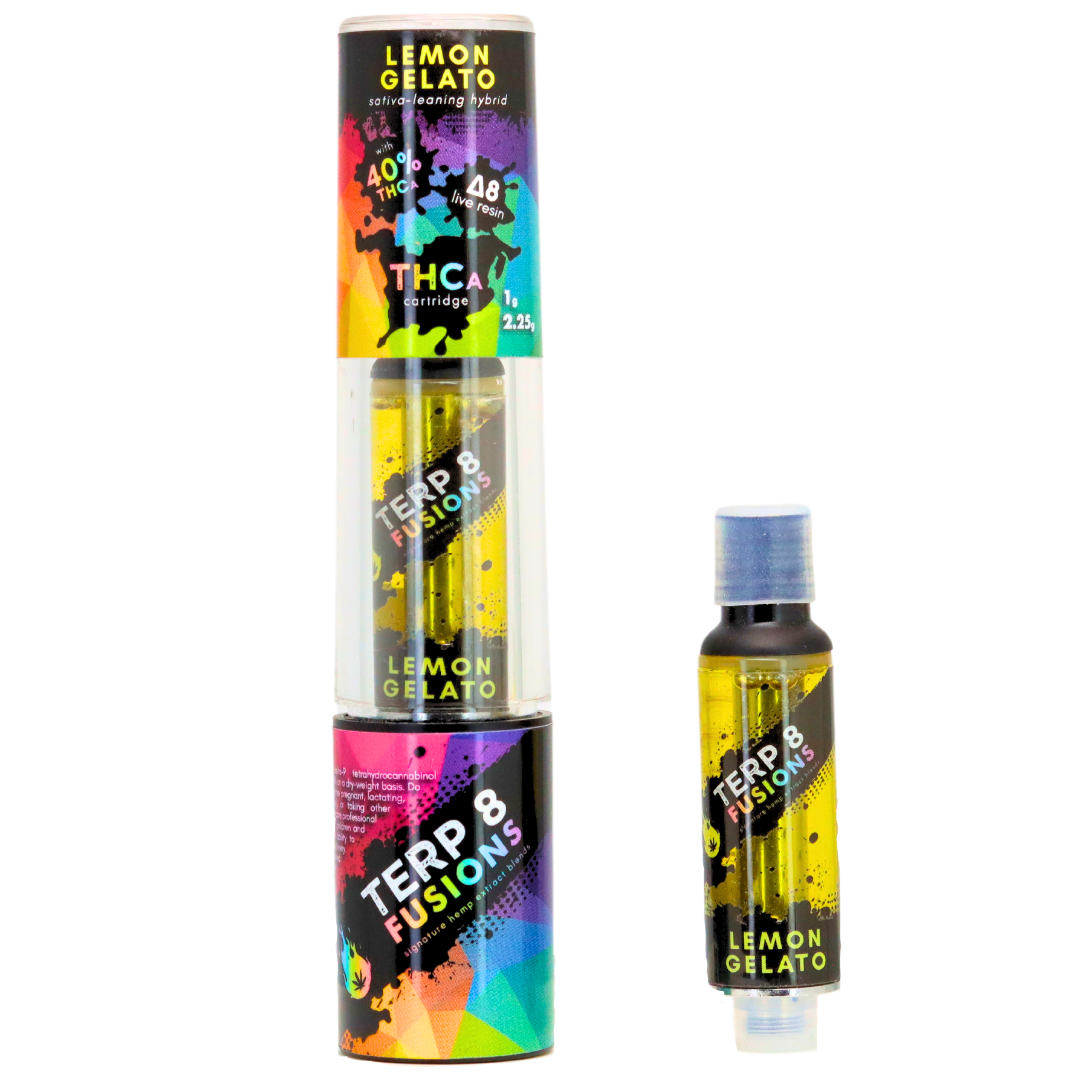 Terp 8 - 2.25g THCA + D8 Live Resin Cartridge (6ct.)