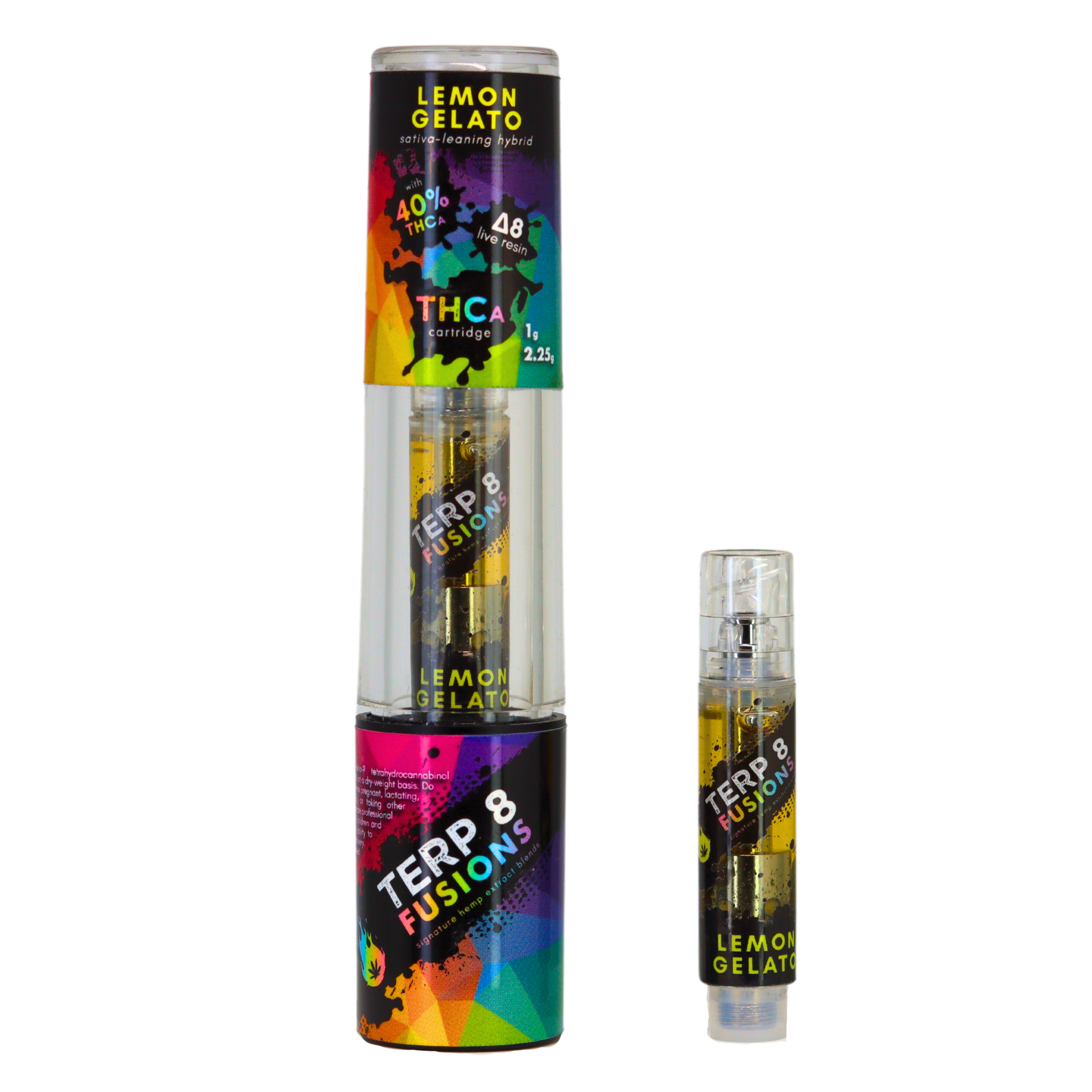 Terp 8 - 1g THCA + D8 Live Resin Cartridge (6ct.)