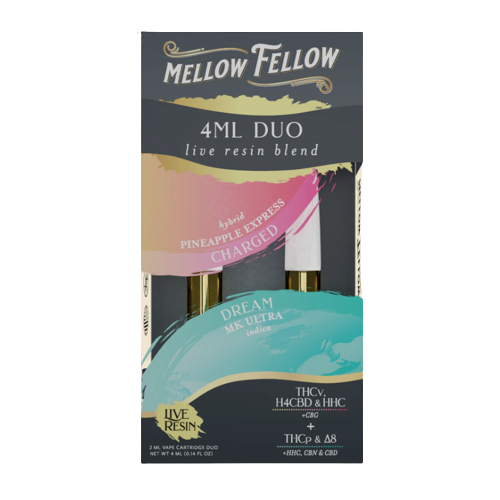 Live Resin Charged & Dream Blend 4ML Cartridge Duo 6ct.