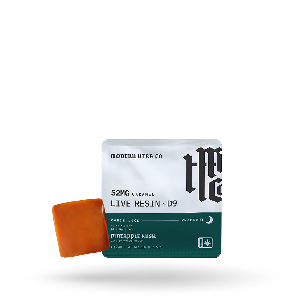 Modern Herb Co - Live Resin 40mg D9 Caramels