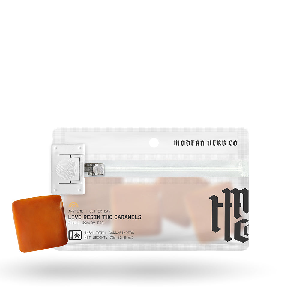 Modern Herb Co - Live Resin 40mg D9 Caramels