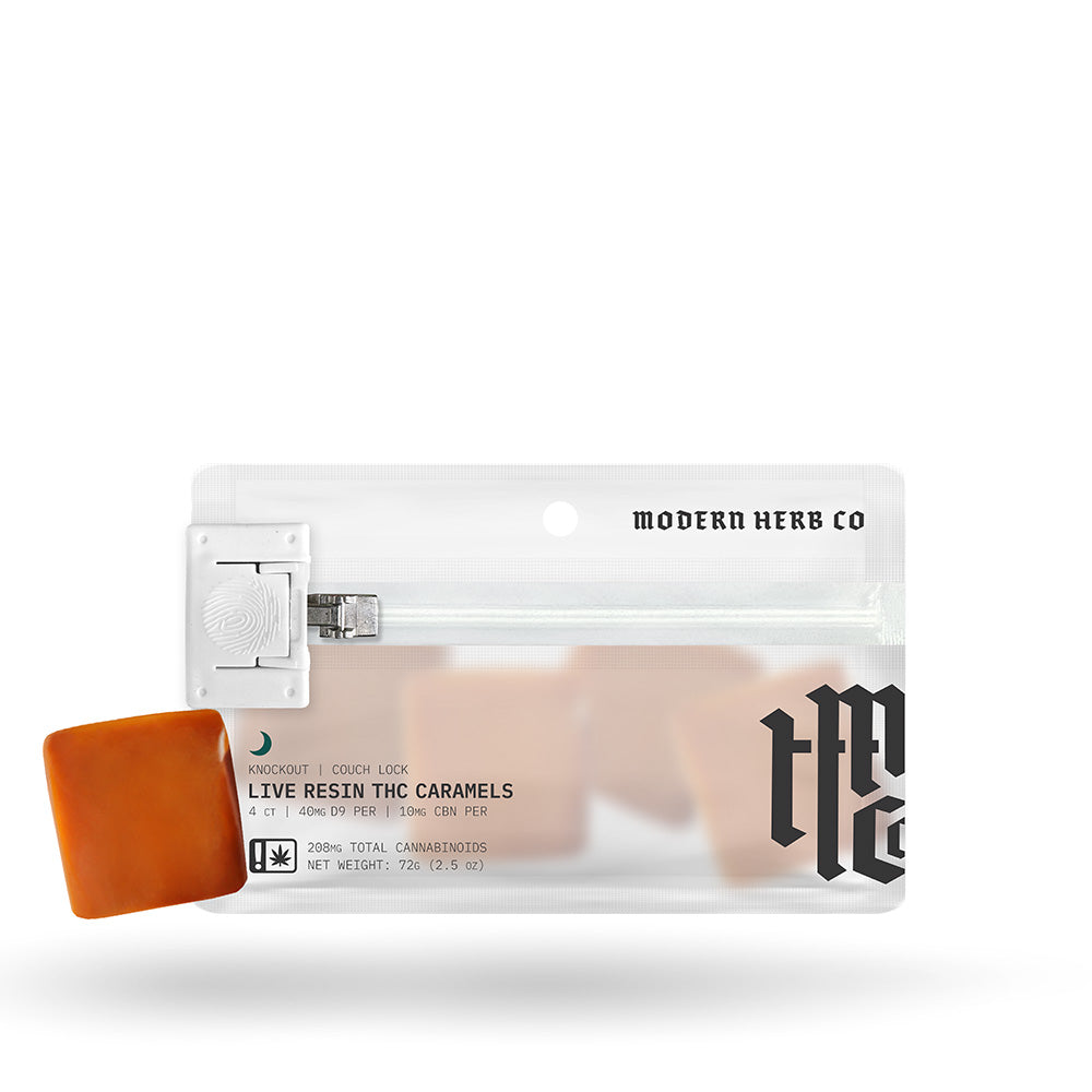 Modern Herb Co - Live Resin 40mg D9 Caramels