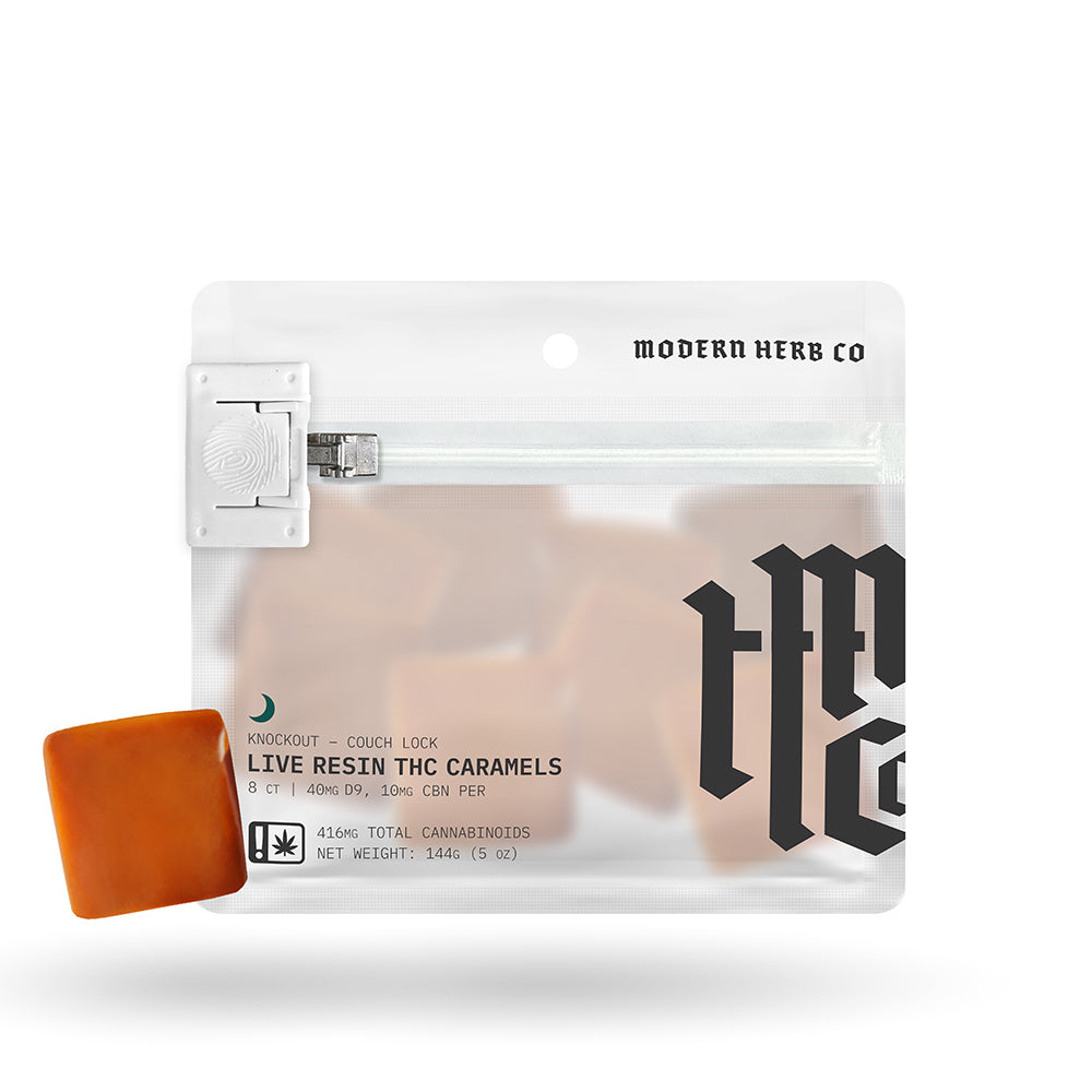Modern Herb Co - Live Resin 40mg D9 Caramels