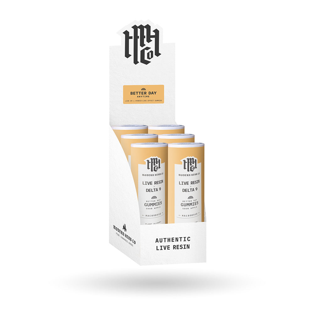 Modern Herb Co - 20mg Live Resin D9 Gummies (6ct Box)